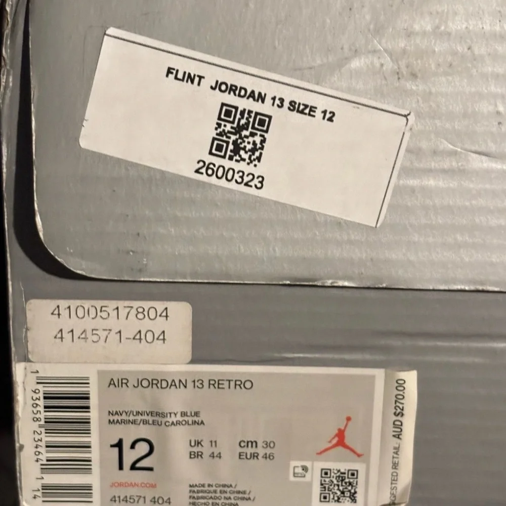Jordan 13 Retro Flint 2020 Size 12 - Picture 9 of 9